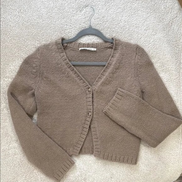 Abercrombie Boucle Sweater Cardigan - Picture 2 of 4